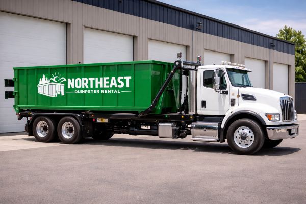 Northeast Dumpster Rentals roll-off dumpster in Buffalo, NY